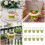 10Units Portable Decorative Baskets Excellent For-Yellow 3