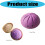 Funny Steamed Bun Shape Cushion Squeezable-Pink without steamer 4