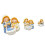 Weihnachtskrippe-Set, Heilige Familie, Statue, Tischdekoration, 1