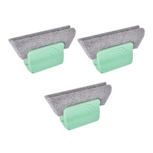 Ergonomische raambaanschrobberborstel 3PCS-Groente