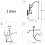 Space Saving Fisherman Iron Wall Hook Planter Holder For-A 4