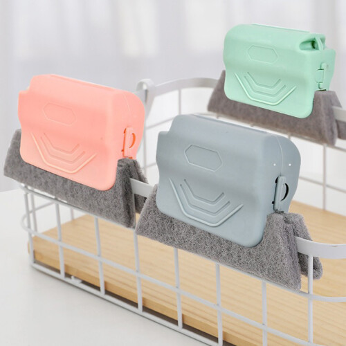 Efficient Window Track Cleaning Tool Grooves Cleaner For-Pink 2