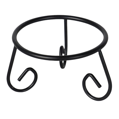 Multipurpose Contemporary Iron Stand Set for Crystals-Black XL