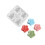Multifunctionele bloem siliconen mal 4 holtes bloemen-A 1