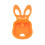 Practical Rabbit Head Shaped Sodas Can Opener Plastic-Orange 1