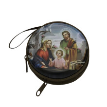 Religious Jewelry Storage Box Catholic Rosary-family of three