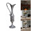 Moderne antike Metallvasen mit Griff, gravierte-Bronze 3