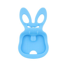 Bottle Lid Lifter With Ergonomic Grip Colorful Rabbit-Blue