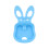 Bottle Lid Lifter With Ergonomic Grip Colorful Rabbit-Blue 1