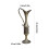 Moderne antike Metallvasen mit Griff, gravierte-Bronze 4