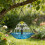 Energie-efficiënte Sun Garden-waterdisplay om vogels uit te 4