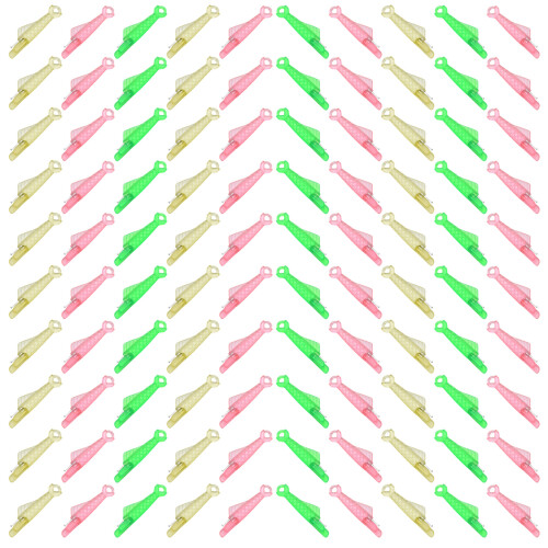 100 Stuks Visvorm Plastic Naaldinrijger Naaimachine-Multi