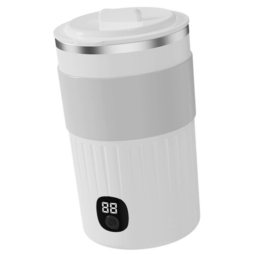 Tasse d'agitation électrique Rechargeable avec fonction de-Blanc