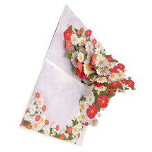 Special 3D Popup Mother's Day Card Handmade Florals Greeting-3