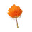 Elegant Handheld Small Feathered Fan Ideal For-Orangecolor 1