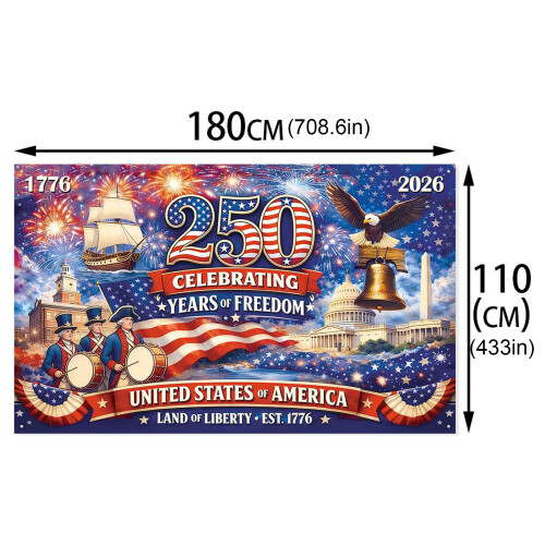 Onafhankelijkheidsdag thema achtergrond banners patriottische 2