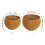 Practical Plastic Fruit Crate With Attractive Braided Pattern-L 4