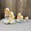 Weihnachtskrippe-Set, Heilige Familie, Statue, Tischdekoration, 4