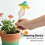 Easyly Install Plant Irrigation Spikes With Adjustable Dripper 4