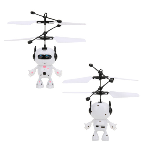 Child-Friendly Hand Induction Flying Robot