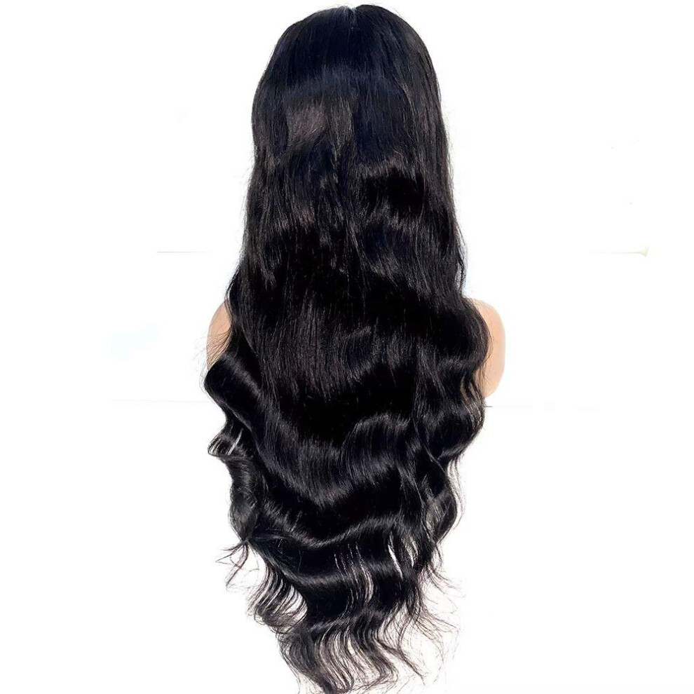 13x6 HD Lace Front Wig 26 Inch Body Wave Human Hair PrePlucked Hairline with Baby Hair