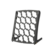 Clear Vertical Coffee Pods Storage Rack For Coffee Brewer-Black