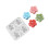 4 Cavities Flower Shape Silicone Candle Molds Temperature-A 1