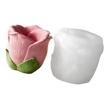 Blumen-Teelicht-Kerzenhalter, Kunstharzformen,-Rosenkerzenhalter