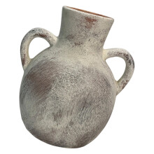 Farmhouses Flower Vases Ceramic Pottery Terracotta-light brown
