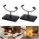2/4Pcs Metal Arm Display Stand Easel with Base Rock-2pcs 3