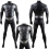 (4, L) Batman Forever Sonar Suit Cosplay Costume Full Set 2