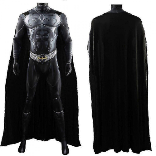 (4, L) Batman Forever Sonar Suit Cosplay Costume Full Set 2