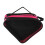 Thickened 3-Layer Triangle Waterproof Skates Bag with Adjustable Strap - Pink 3