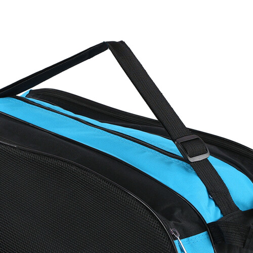 Skates Bag Thickened Waterproof 3 Layers Skate Bag with Adjustable Strap Blue 2