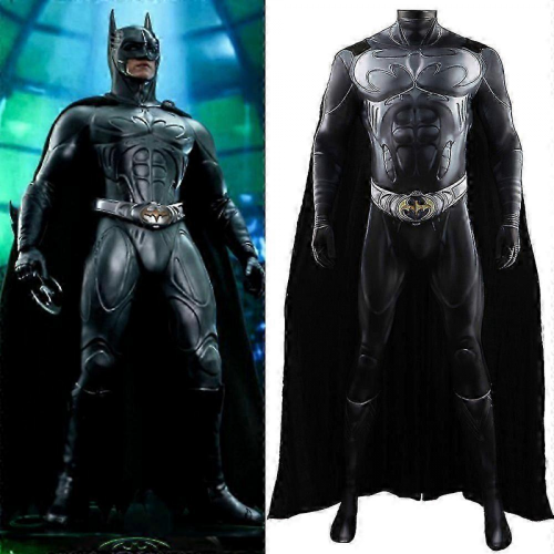 (4, L) Batman Forever Sonar Suit Cosplay Costume Full Set