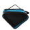 Skates Bag Thickened Waterproof 3 Layers Skate Bag with Adjustable Strap Blue 9