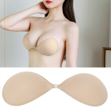 Deep V Silicone Strapless Adhesive Push Up Bra for Wedding Dress