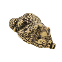 Metal Animal Figurines Dog Statues Shelf Decors Accent Dog-A