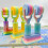 Outil de rouleau d'art en plastique avec support de rangement,-2 6