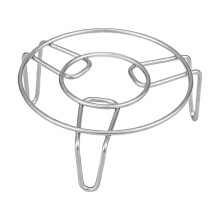 Ergonomic Metal Kitchen Stand Practical Steaming Rack-4 Inches