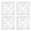 Wall Mirror Rustics Farmhouse Accent Mirror Decorative-4 pack 1