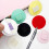 Professional Desk Accessory Stick Round Pen Stand Craft-White 4