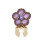 Distinctive Pattern Cufflinks Adds sophistication To-Purple1 1