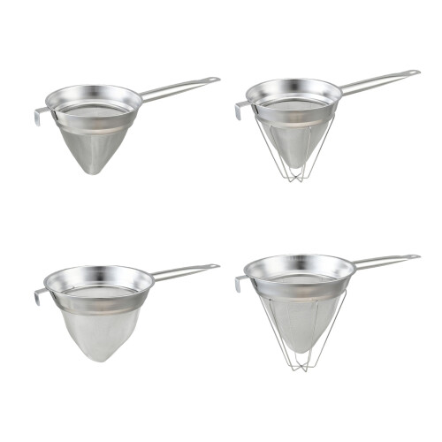 Conical Fine Mesh Strainer For-With bottom bracket 8 inches 1