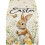Linen Table Scarf Easter Rabbit Eggs Pattern-33x275cm 3 1