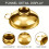 Durable Nonrust Steel Kitchen Funnel Set Of 2/3Pcs-2 piece set 6