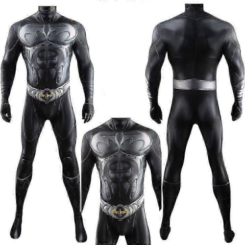 (4, S) Batman Forever Sonar Suit Cosplay Costume Full Set 1