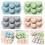 6 Cavity Multipurpose Heart Shape Dessert Mold Kitchen-Blue 3