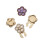 Distinctive Pattern Cufflinks Adds sophistication To-Purple1 5