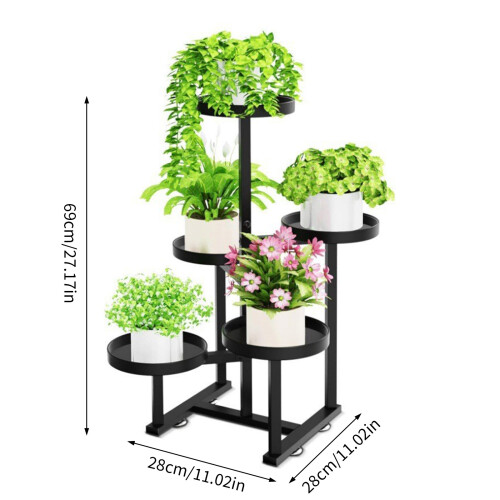 Strong Construction 5 Layer Metal Plant Frame Support For 2